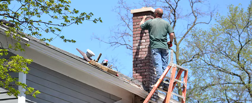 Vinyl and PVC Chimney Flashing Installation in Kitchener, ON